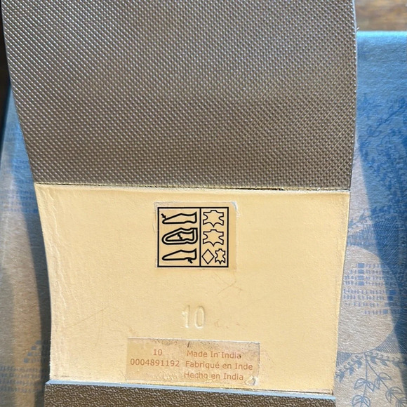 Free People Beige ‘cafe’ Hadden Sandals size 10 NIB - Picture 3 of 5